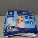 American Kennel Club Male Dog Wrap, Disposable Diapers with Wetness Indicator, Small, 50 Count