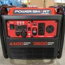 4400-Watt Portable Inverter Generator, Gas Powered, CO-Sensor, Lightweight & Quiet for Home Use and Emergency Backup, Camping, EPA Compliant