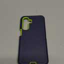 for Samsung Galaxy A16 5G case,A16 5G Heavy Duty case,with A Tempered Glass Screen Protector, [Military Grade Protective ] [Shockproof] [Dropproof] [Dust-Proof] (with Belt Clip-Blue Green)