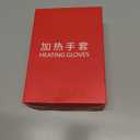 Heated Gloves for Women Rechargeable, Fingerless Rechargeable Heated Gloves, Hand Warmer Gloves, 3-Speed Adjustable Heated Fingerless Gloves, Winter Hand Warmer for Work Cycling Skiing (Medium, Black)