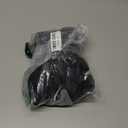 IKIPUKO Dog Winter Jacket - Size S, Warm Zip Up Snowsuit Dog Harness Vest, Reflective, Water-Resistant, Black