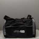 2 Duffle bag/travel bag, black, medium