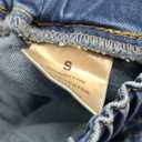 Womens Casual Pull-on Distressed Stretch Jean Straight Leg Destroyed Ripped Denim Pant Elastic Waist Jean Joggers Pants (Small,Dark Blue)