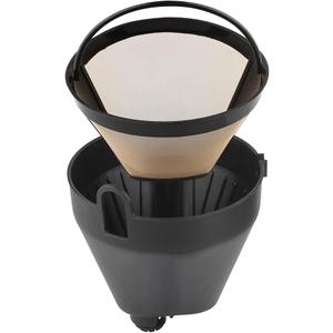 Anbige Replacement Parts Filter Basket and Gold Tone Permanent filter, Compatible with Cuisinart Coffee Maker DCC-1100,SS-15