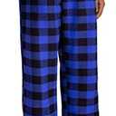Alimens & Gentle Mens Heavyweight Flannel Plaid Pajama Pants 100% Cotton Sleep Lounge Pant L
