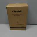 Window Candles with Sensor Dusk to Dawn Electric Corded, 9.6'' Plug-in LED Window Candle Lights with Gold Holder and 6ft Cord, Christmas Candles for Windows Decoration, UL Listed, 4 Pack