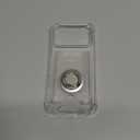 Shields Up Designed for iPhone 17 Pro Max Case, Minimalist Wallet Case with Card Holder (3 Cards) & Ring Stand/Kickstand, [Drop Protection] Slim Protective Cover for iPhone 17 Pro Max (6.9 inch) Clear