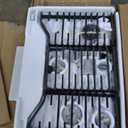 GASLAND Master 30 Inch Heavy Duty Gas Cooktop with Griddle PRO GH3805SS1FC with 5 Burners, CSA certified, 120V Plug-in, NG/LPG Convertible