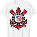 Camisa do coringa coritnhians de torcida gavioes blusa T-Shirt 2XL