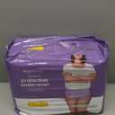 Amazon Basics Incontinence Underwear for Women, Protective, Disposable, Postpartum, Maximum Absorbency, Large, Lavender, 18 Count