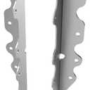 (60PC) 2' X 10'' Joist Hanger 18 Gauge Double Shear Face Mount Joist Hangers for Wood, Floor Deck and Ceililng Joists