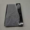 Wireless Keyboard and Mouse Combo, 2.4G Full Size Wave Keys Ergonomic Keyboard with Wrist Rest and 3-Level DPI Adjustable Wireless Ergonomic Mouse for Windows, Mac OS Desktop/Laptop/PC(Black)