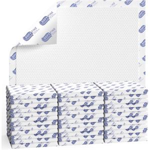 SOFYFINE Tear Resistant Bed Pads 36"x36" Disposable Extra Large 135 Gram Heavy Duty Absorbency Adults Incontinence Chucks, XXL Thicken Puppy Pee Pads,10X Absorbency 360 Lb Transfer[60 Pads]