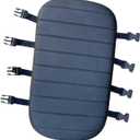 kowaku Electric Bike Rear Seat Cushion Passenger Saddle Replaces Bike Rear Seat Pad, 36cmx20cmx8cm
