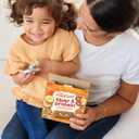 HAPPYTOT Organics Fiber & Protein Soft-Baked Oat Bars Toddler Snack Apple & Spinach, 0.88 Ounce Bars, 5 Count Box (Pack of 6) (EXP 01/26/27)