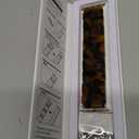 Heesch Tortoise Stretchy Watch Band Compatiable with Apple Watch 40mm 38mm Band for Women Fashion Resin Link Watch Strap for iWatch Series 7, se, 3, 6, 5