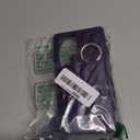 for Galaxy S25 Ultra Case with Card Holder and Strap for Women, Crossbody Lanyard, Make Up Mirror, Ring Stand, Snap Clasp, Cute Phone Wallet Cases 6.9 inch - Deep Purple