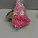 azuza Dog Jacket Waterproof & Windproof Dog Coat for Small Dogs with Thick Fleece, High Collar with Leash Hole, Adjustable Velcro & Elastic Belly, Rose Red, S