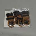 DOK TigerToes Premium Non-Slip Dog Socks for Hardwood Floors - Extra-Thick Grip that Works Even When Twisted - Prevents Licking, Slipping, and Great for Dog Paw Protection (XXS, Cool Caramel)
