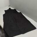 Moss Rose Women's Long Knit Cardigan Vest Casual Sleeveless Open Front Draped Duster Vest  (X-Large, (Pocket)black)