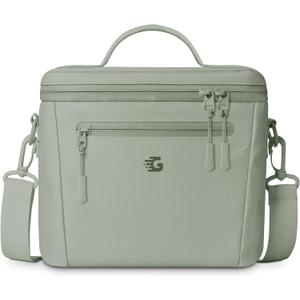 Insulated Lunch Box Bag Women Girls - Waterproof Leakproof Lightweight Reusable Cooler for School Work Picnic - Back to School (Small 8L, Green)