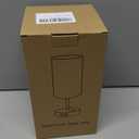 Woderdeng Touch Control Table Lamp - 3-Way Dimmable Bedside Lamps with USB Port and Outlet, Nightstand Lamp for Bedroom Decor, Light Grey