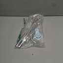 Semi-automatic Whisk, Stainless Steel Egg Beater, Hand Push Rotary Whisks Mixer Stirrer for Making Cream, Whisking, Beating and Stirring (Silver)