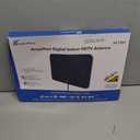 TV Antenna Indoor, Digital Amplified Indoor HDTV Antenna, 1080p VHF UHF Television Local Channels Detachable Signal Amplifier and 16.5ft Long Coax Cable