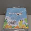 Baffect Water Pitcher, High Borosilicate Glass Jug with Stainless Steel Lid, Leakproof Fridge Door Carafe for Hot or Cold Beverage Vertical Pattern (1.8 L/63 oz.)