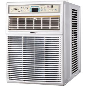 Keystone 10,000 BTU Slider Window Air Conditioner and Dehumidifier, 115V Air Conditioner Window Unit for Bedroom, Living Room, and Small-Medium Sized Rooms up to 450 Sq.Ft, 4-Way Air Direction Control (Bright White)
