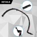 SecosAutoparts Front Fender Flares Right Side Compatible with Lexus RX350 RX350L RX450h RX450hL 2019 2020 2021 2022 Replace# 756010E110, LX1291103