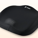 FLORICH Car Seat Cushion and Lumbar Support, Pillow Sciatica & Back & Tailbone Pain Relief Cushion for Car Seat Driving, Black