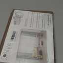 DUALIFE Full Blackout Curtains for Bedroom Living Room 90 inches Long- 2 Panels Set Room Darkening Black Out Linen Textured Curtains for Bedroom Windows,Back Tab Rod Pocket(52x90 Inch,Burnt Orange)