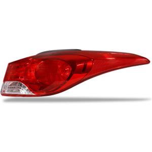 Tail Light Compatible With 2011 2012 2013 Hyundai Elantra Rear Right Passenger Side Taillight Replace HY2805119 (Outer Side)