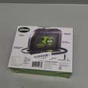 Slime 40088 Tire Inflator, Portable Car Air Compressor, Inflate Right automatic shut off, with Digital 99 psi Display, Long Hose and LED Light, 12V, 6 min inflation (Compact)