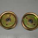 3 Pack 539132728 Idler Pulley Replaces 589766102 Husqvarna Idler Pulley 589766101 539112196 539131148 for Husqvarna 46" 48" 61" 54" Z246 RZ4623 MZ61 MZ6128 MZ52 MZ54 RZ46i RZ4824f Z248f Decks