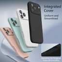 FireNova Magnetic for iPhone 17 Pro Case, Compatible with MagSafe, [Integrated Silicone Camera Control Button] [Camera Protection] Anti-Scratch Microfiber Lining Phone Case, 6.3", Black