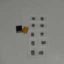 Pack of 10 Micro SD Card 1GB Flash Memory Card C4 with SD Adapter, Card Reader (1GB)