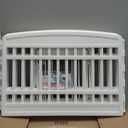 IRIS USA 24" 4-Panel Dog Playpen with Door, 35 x 35 x 24, Puppy Playpen, Dog Play Pen Indoors, Pet Fence, Puppies/Small Dogs, White