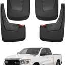Autorder Mud Flaps Splash Guards for 2019-2022 2023 2024 Dodge Ram 1500 Accessories Mudflap Fender Flares Front and Rear Mud Guard Set 4PCS (Without OEM Fender Flares)