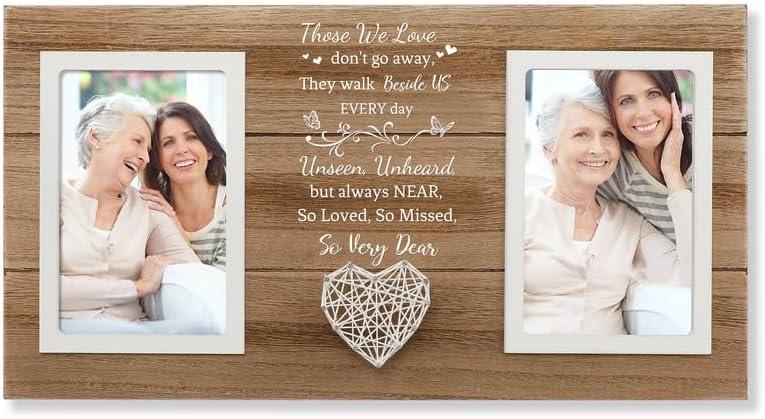Memorial Sympathy Gifts for Loss of Loved One, Grief Bereavement In Memory of Loved One Gifts for Loss of Mom Dad, Condolence Funeral Sentimental Remembrance Memorial Picture Frame 4 x 6
