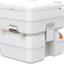 SEAFLO Portable Toilet for RV, Boat, and Camping (5.3 Gallon - Multifunctional)