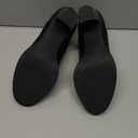 YDN Women Chunky High Heels Round Toe Oxford Loafer  Size 10 US, Black