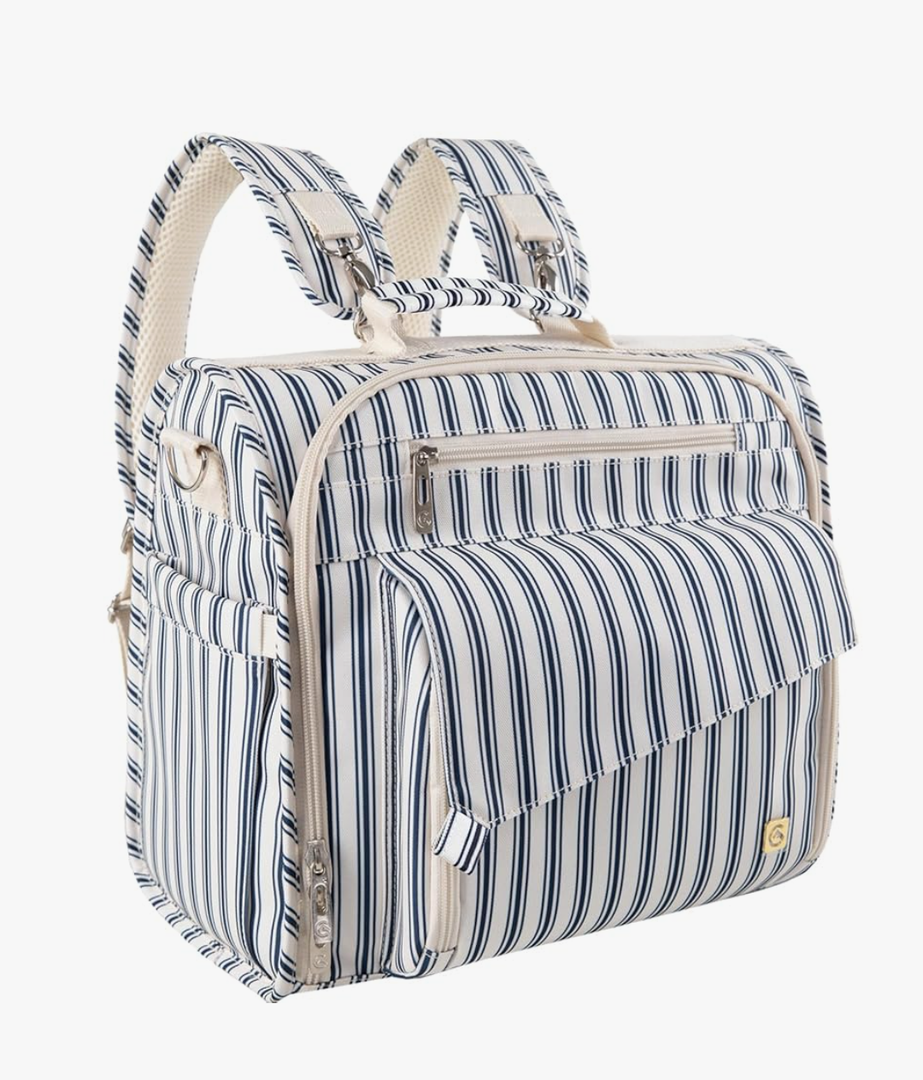 ALLCAMP Diaper Bag Large, Support Baby Stroller, Converted Into a Tote Bag