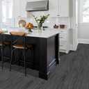 Peel and Stick Floor Tile-Wood Vinyl Flooring Roll Waterproof for Kitchen and Bathroom-15.8" x 118.1" Self Adhesive Laminate Flooring Stickers Cover 12.9 sq.ft (Gray)