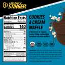 Honey Stinger Organic Gluten Free Cookies & Cream Waffle, Energy Stroopwafel for Exercise, Endurance and Performance, Sports Nutrition for Home & Gym, Pre & During Workout, 16 Waffles, 16.96 Ounce
