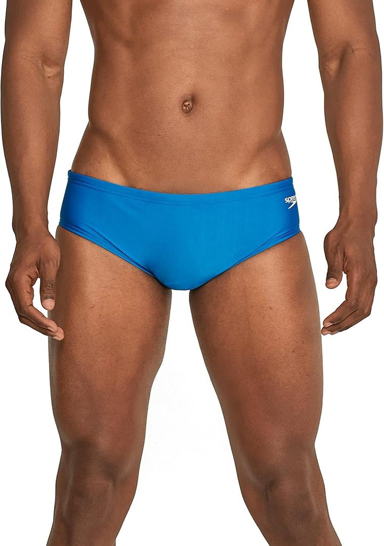 Speedo Men's Standard Swimsuit Brief Eco Prolt Solid Adult (34)