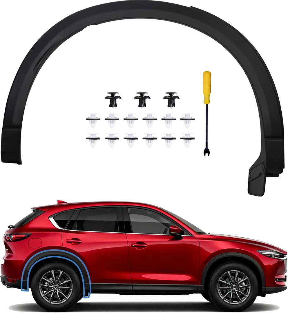 Passenger Side Rear Fender Trim for 2017-2021 Mazda CX5 Accessories