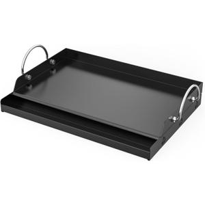 Onlyfire Universal BBQ Griddle with Handles for Most Grills, Ceramic Coated Non-stick Flat Top Griddle for Outdoor Cooking, 18"L x 12.6"W x 2.8"H "
