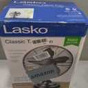 Lasko Oscillating Table Top Fan, Portable, 3 Quiet Speeds, for Bedroom, Kitchen and Office, 17", Bronze, R12210, 12.25 x 13.25 x 17.25